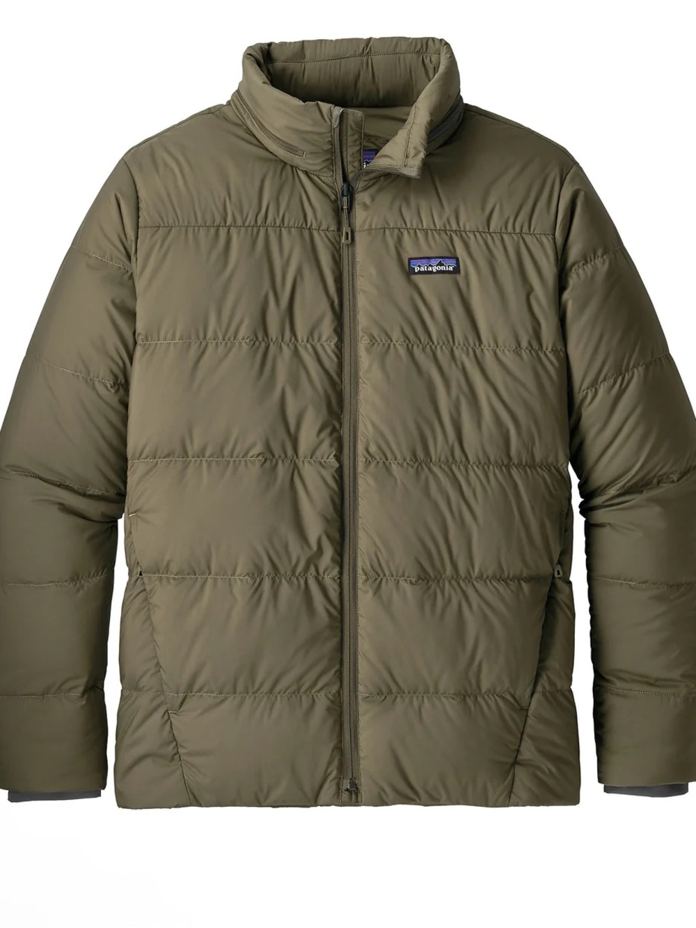 Patagonia Men’s Silent Down Green Jacket XXL Worn Wear EUC like new